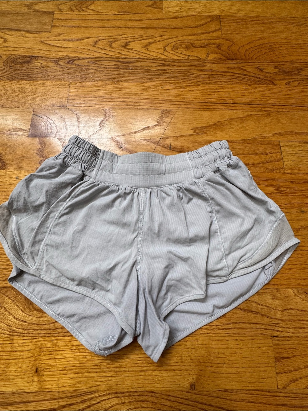 lululemon athletica Light Gray Athletic Shorts